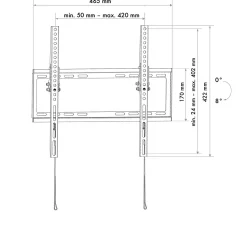 Schwaiger LWHT5535 TILT 2 TV Wandhalter