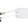 Schwaiger MMC50 5 Meter weißer Modem-Anschlusskabel