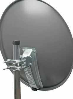 Schwaiger SPI800 anthrazit 80 cm Alu-Spiegel