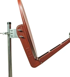 Schwaiger SPI075PW ziegelrot 75cm Alu-Spiegel