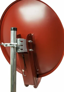 Schwaiger SPI075PW ziegelrot 75cm Alu-Spiegel