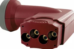 Schwaiger SPS7944A ziegelroter digitale Quad LNB