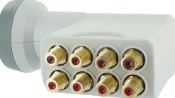 Schwaiger Unicable Quad LNB (4 + 2 TN) mit Wetterschutzabdeckung