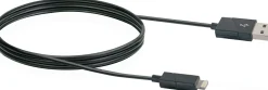 Schwaiger USB 2.0 Apple drehbares Ladekabel