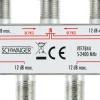 Schwaiger VTF7844 4-fach 12 dB Kabelverteiler