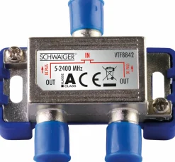 Schwaiger VTF8842 2-fach 5 dB kabelverteiler