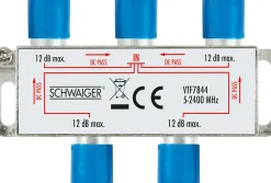 Schwaiger VTF8844 4-fach 9 dB Verteiler