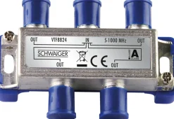 Schwaiger VTF8824 4-fach 8 dB Verteiler