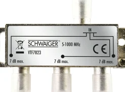 Schwaiger VTF7823 3-fach 7 dB Verteiler