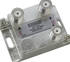 Schwaiger VTF776 2-fach 4 dB Verteiler