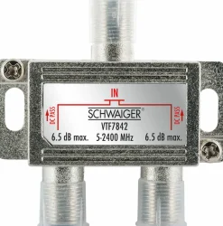 Schwaiger VTF7842 2-fach 6,5 dB Verteiler