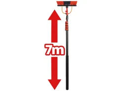 Shine Teleskop-Waschbürste mit Seifenspender - 7 Meter