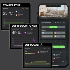 Sonsor stationäres Alarmsystem mit WLAN - Black