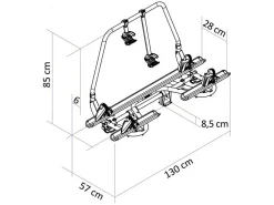 Thule Caravan Superb XT Fahrradträger - black