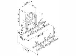 Thule lift V16 manueller Fahrradträger