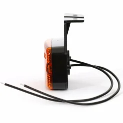 Tip-it 12/24V Led Seitenmarkierungsleuchte mit Halterung - Orange