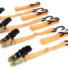 Toolland ARAT2554 2-teilig Spanngurt-Set mit Ratsche - 5 Meter